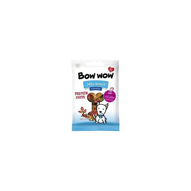 Bow wow poch. Kolagenové chipsy 60g Sezónní Sleva