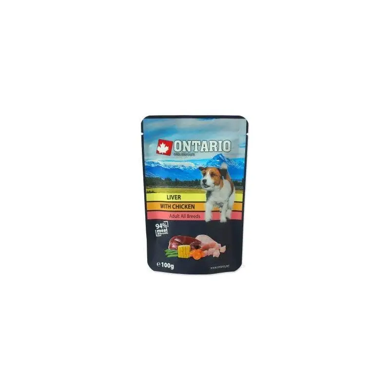 Kup Teď Ontario kaps. Liver with Chicken in Broth 10x100g
