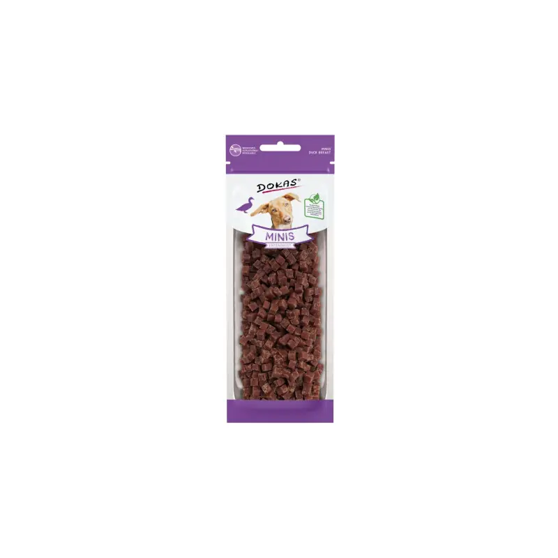 Dokas Dog Minis Kostičky z kachních prsou 70g Levný