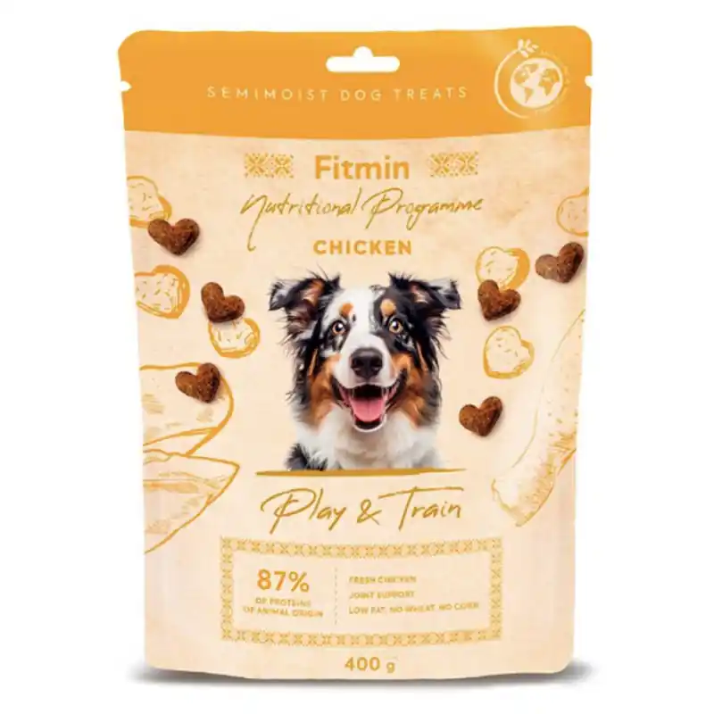 Výhodná Nabídka Fitmin Dog NP Semimoist Play and Train 400g