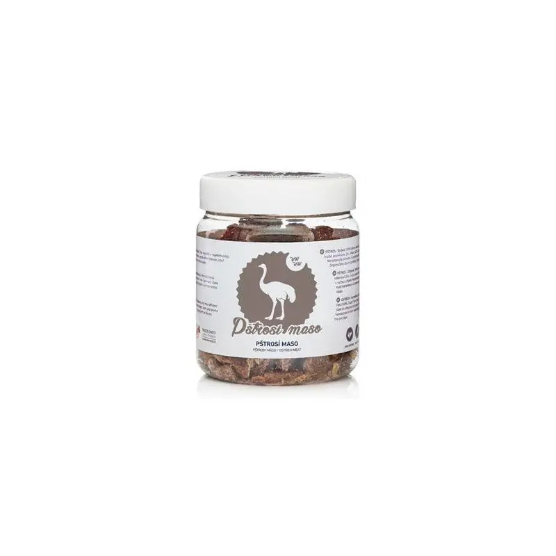Raw Raw pochoutka mrazem sušené Pštrosí maso 90g Ihned K Objednání