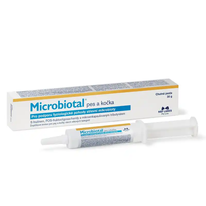 Microbiotal prebiotika pro psy a kočky pasta 30g Super Cena