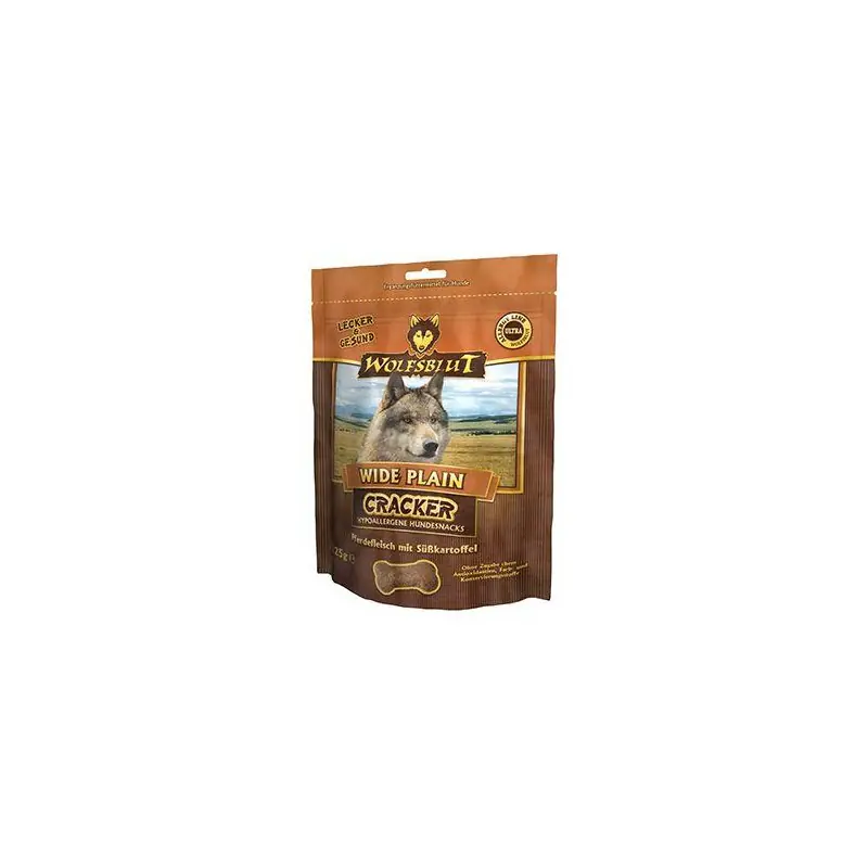 Cenový Hit Wolfsblut Dog Cracker Wide Plain 225g