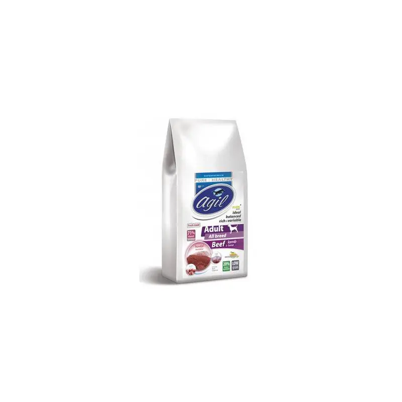 Akční Nabídka Agil Adult All Breed Low Grain Beef,Lamb,Tuna 2kg