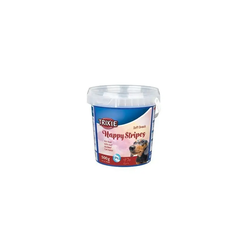 Trixie Soft Snack Happy Stripes hovězí pásky 500g TR Výhodná Nabídka