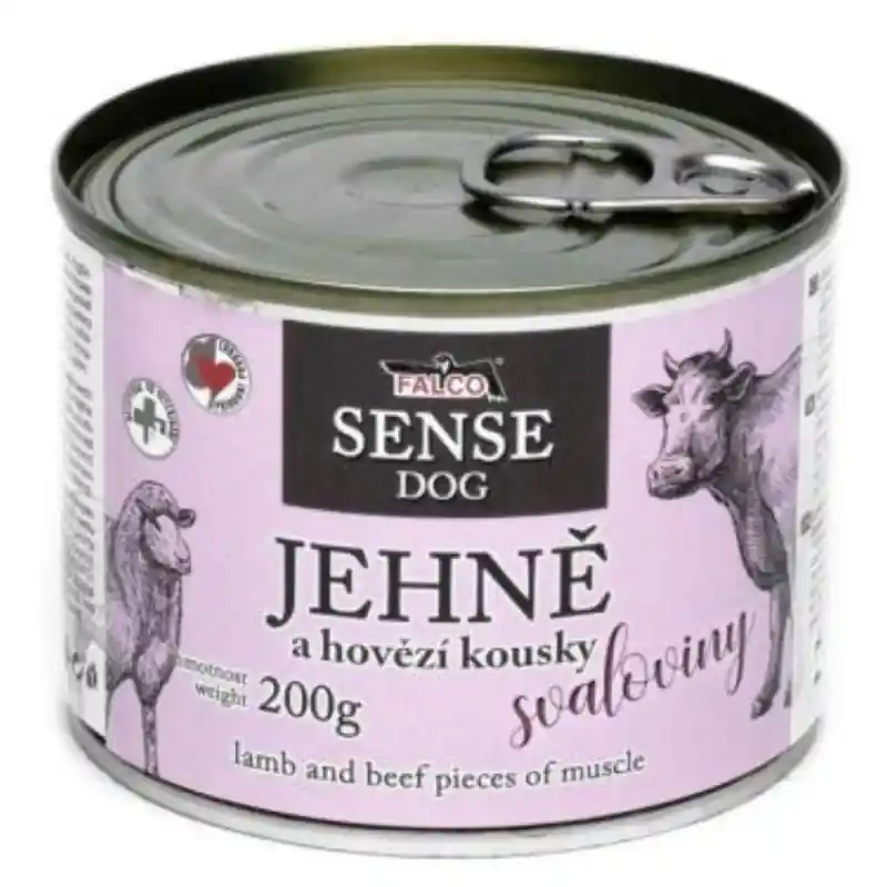Sokol Falco SENSE DOG jehně a hovězí 200g Nejlepší Volba