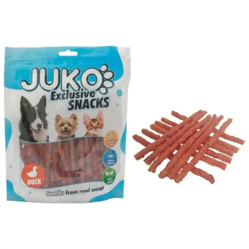 Nejlepší Volba Juko excl. Smarty Snack Duck & Sweet Potato Stick 250g
