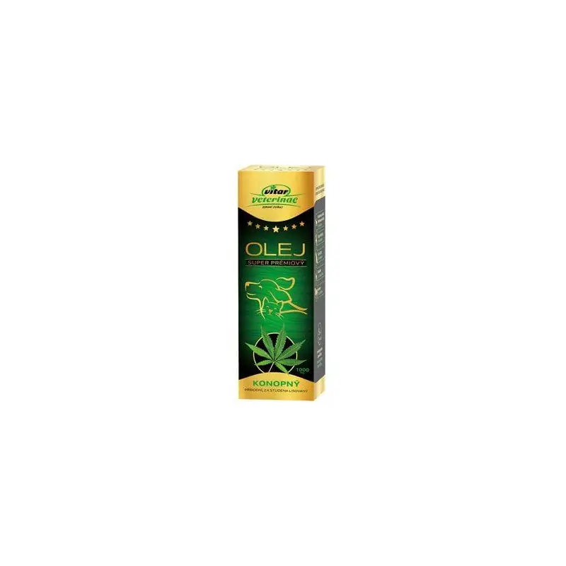 VITAR Veterinae Konopný olej 1000ml Must-Have