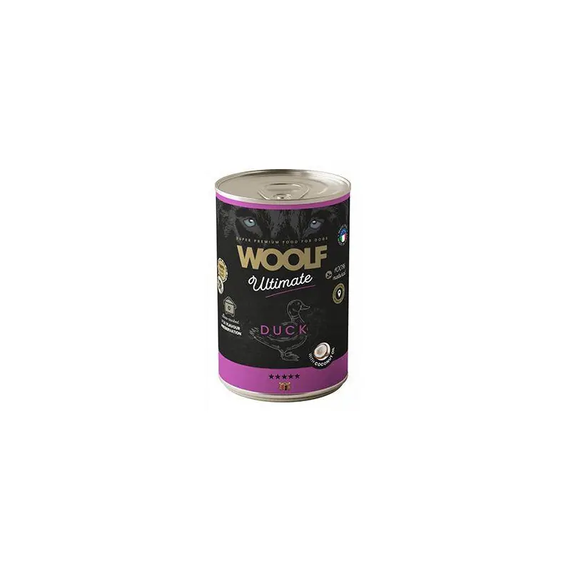WOOLF Ultimate DogFood konz. Duck 400g Novinka