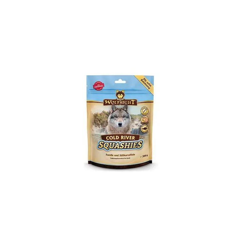 Zlevněný Wolfsblut Dog Squashies Cold River 300g