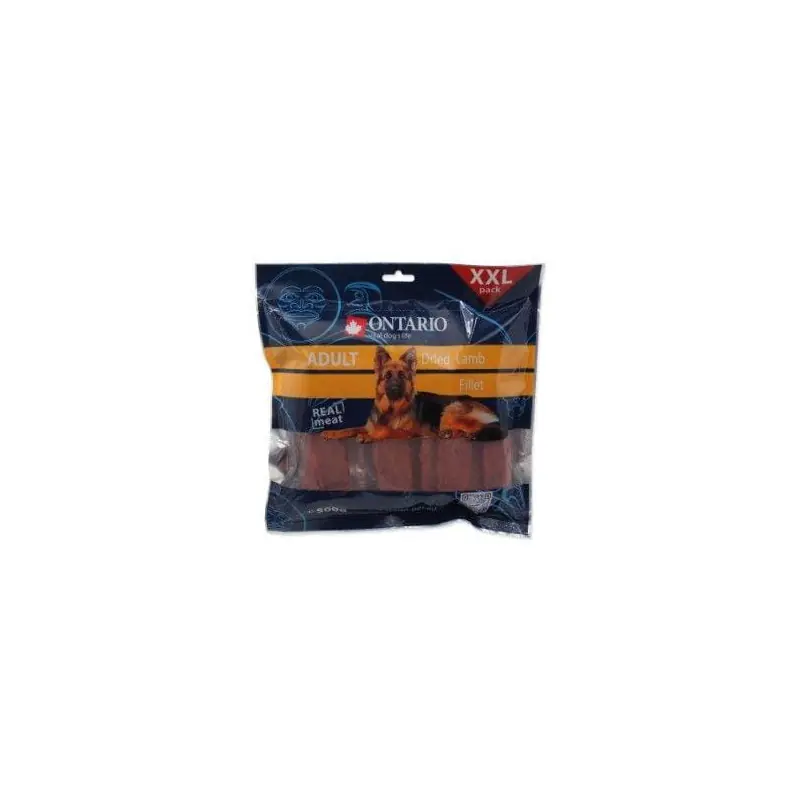 Ontario Snack Soft Dry Lamb Fillet 500g Finální Výprodej