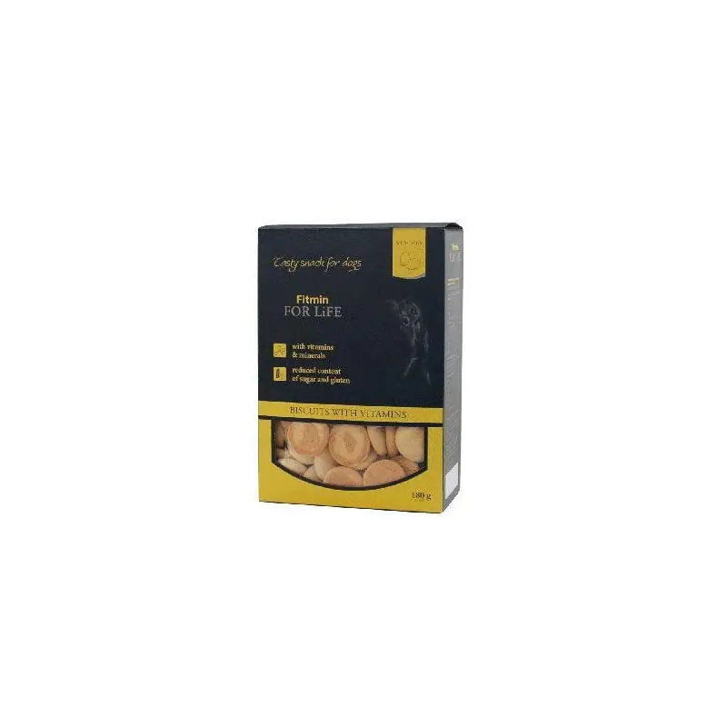 Piškoty FITMIN FOR LIFE pro psy 180g Nejprodávanější