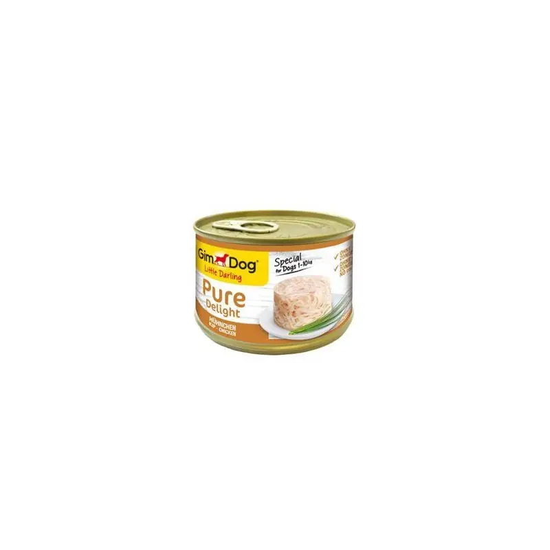 Ověřený Gimdog Little Darling Pure delight Kuře konz.150g