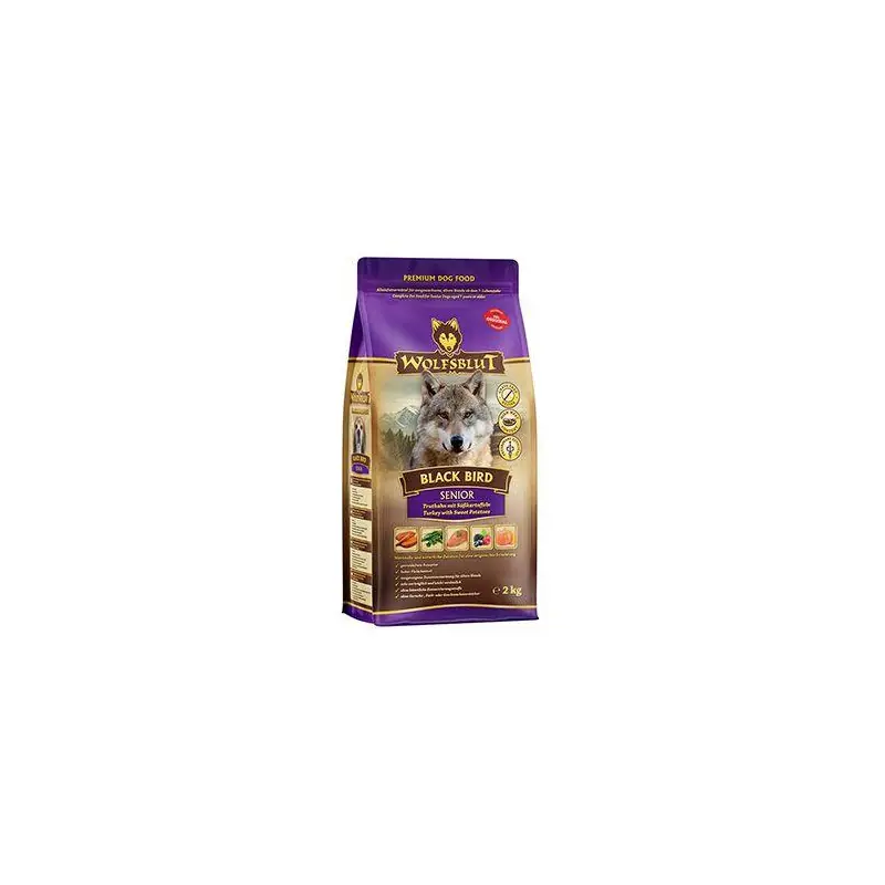 Cenový Hit Wolfsblut Dog Senior Black Bird 2kg