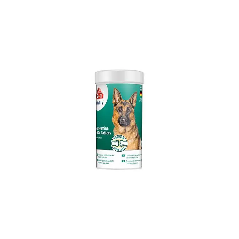 Vitality Glucosamine+MSM 8in1 for Adult & Senior 55tbl Expresní Doručení