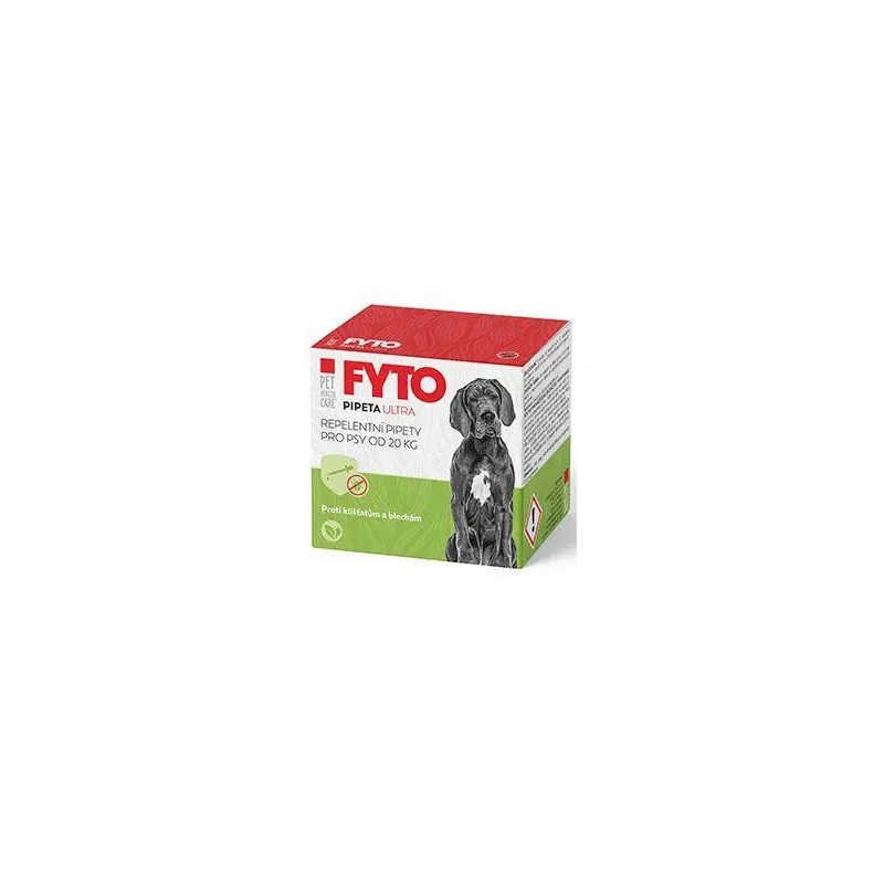 Bezpečná Platba FYTO pipeta ULTRA pro psy od 20kg 6x10ml PHC