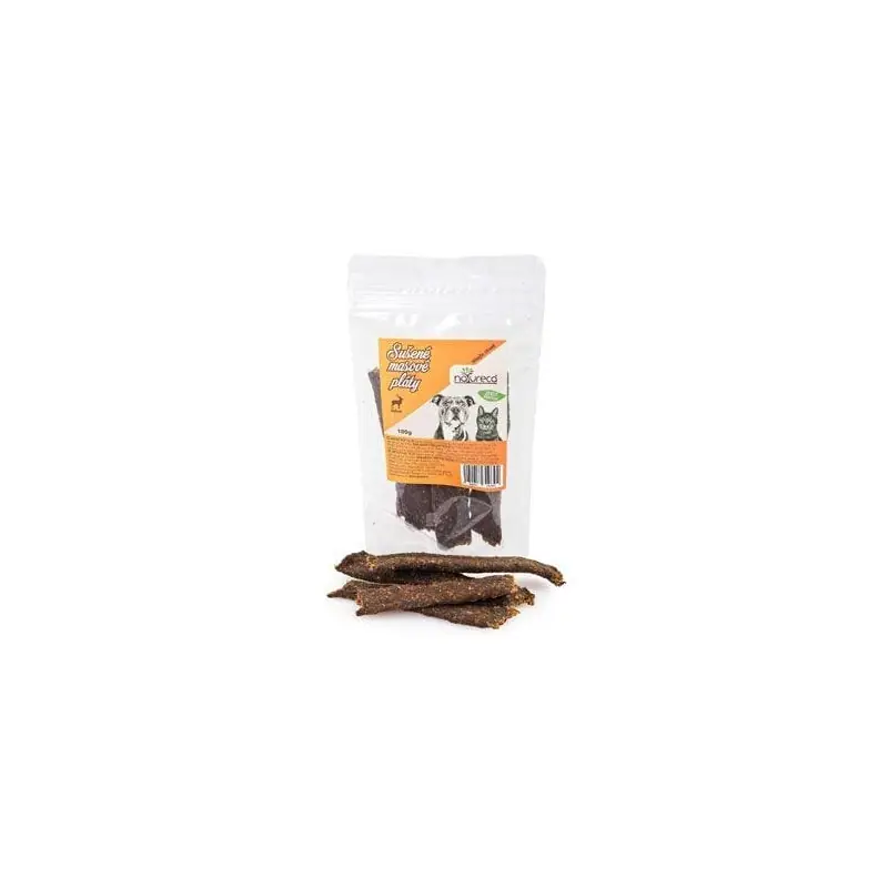 Levný Natureca Masové plátky Jelen 100g