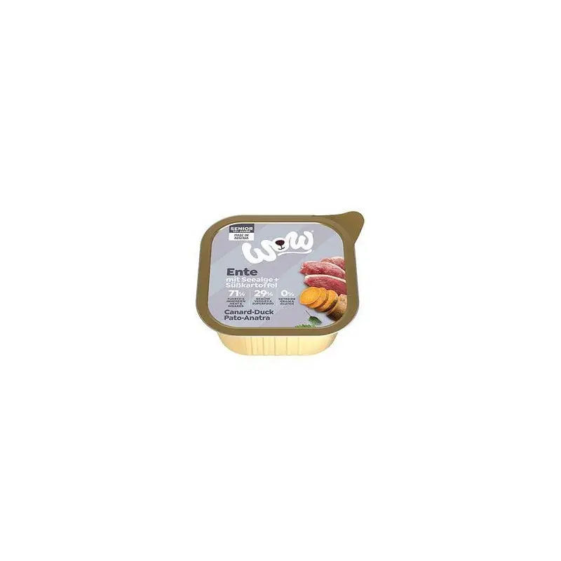 Oblíbený WOW Kachna s batáty Senior paštika 150g