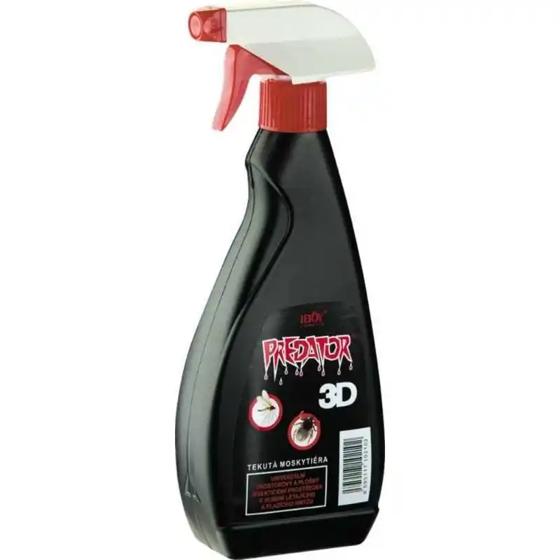 Dokud Zásoby Vydrží PREDATOR 3D repelent 500ml mech.rozprašovač