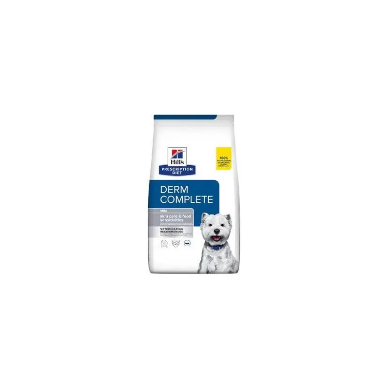 Hill‘s Can. PD Derm Complete Mini 1kg Nová Kolekce