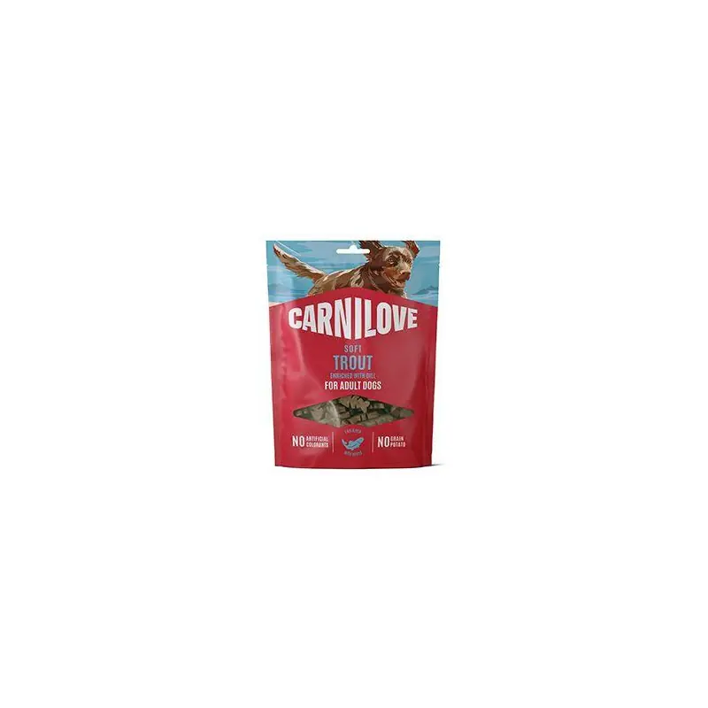 Carnilove Dog Soft Snack Trout+Dill 200g Novinka