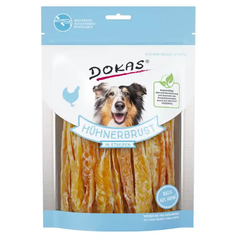 Dokas - Kuřecí prsa proužky 250g Vrácení Zdarma
