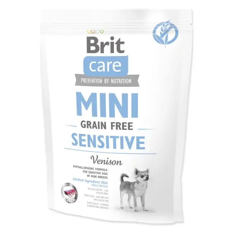 Brit Care Dog Mini Grain Free Sensitive 400g Aktuální