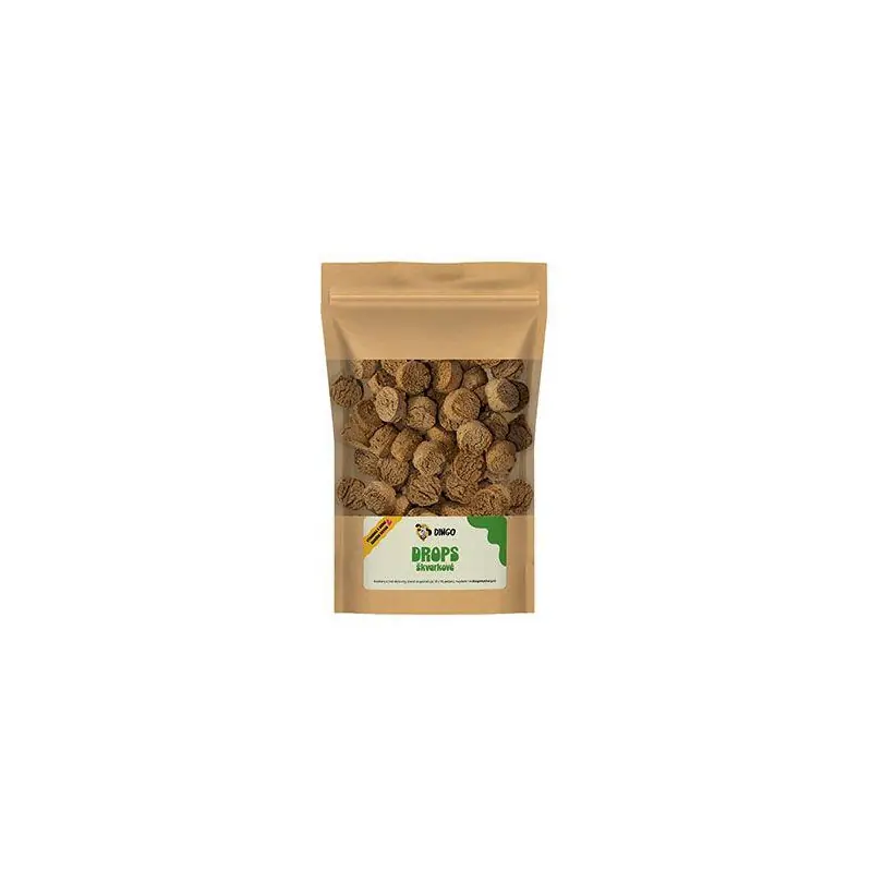 DINGO drops škvarkové 250g Dokud Zásoby Vydrží