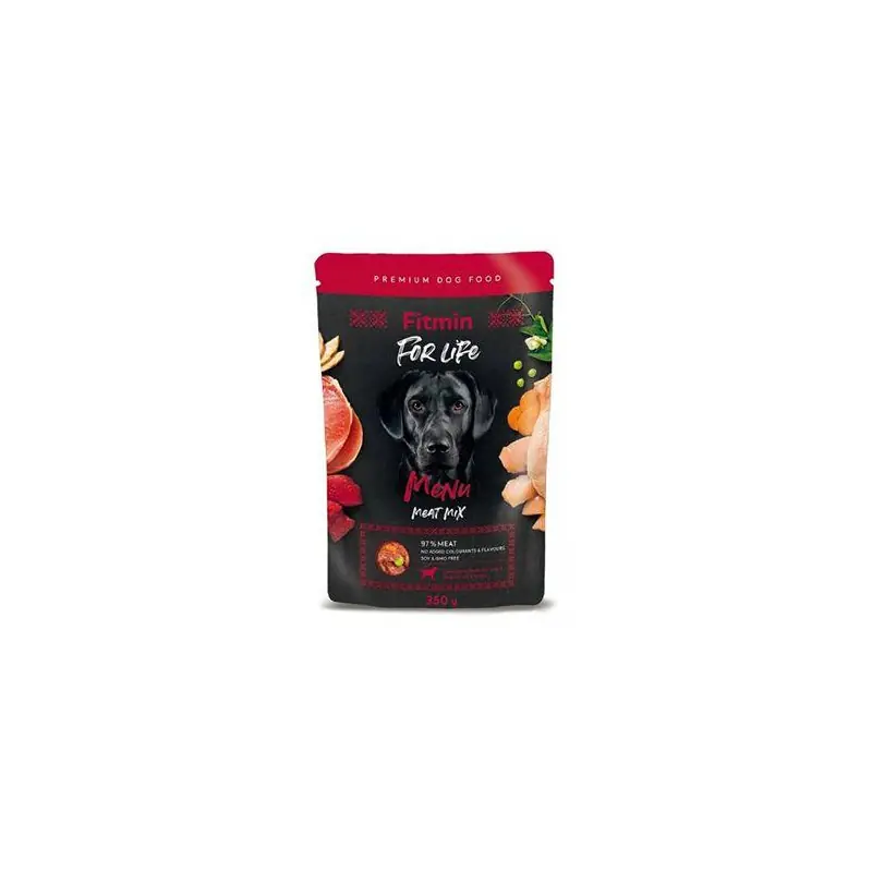 Novinka Fitmin FL dog kapsa Menu Meat mix 350g