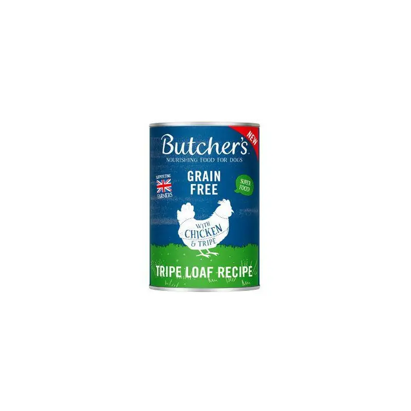 Finální Výprodej Butcher’s Dog Original dršťky a kuřecí pate 400g