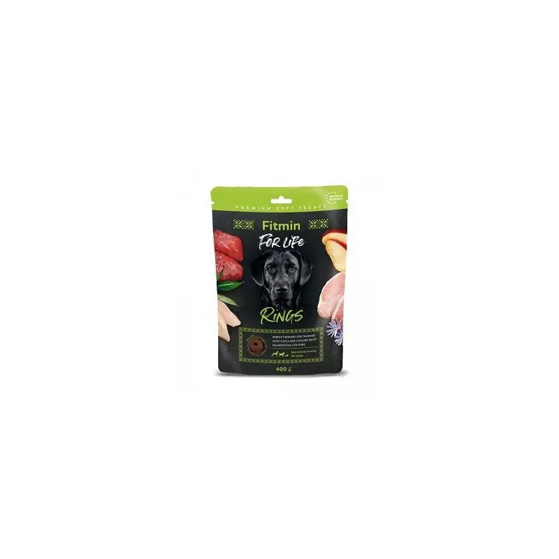 Značkový Fitmin Dog For Life Rings 400g