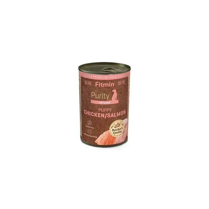 Expresní Doručení Fitmin dog Purity tin konz PUPPY salm & chicken 400g