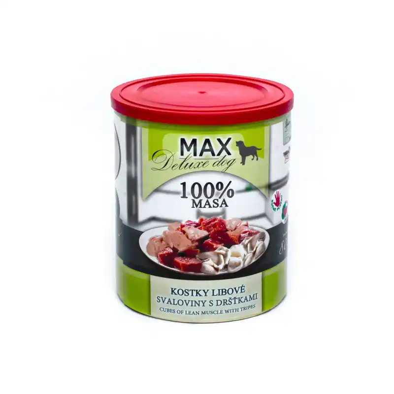 Přímo Od Výrobce Sokol Falco Max Deluxe dog libová sval. + dršťky 800g
