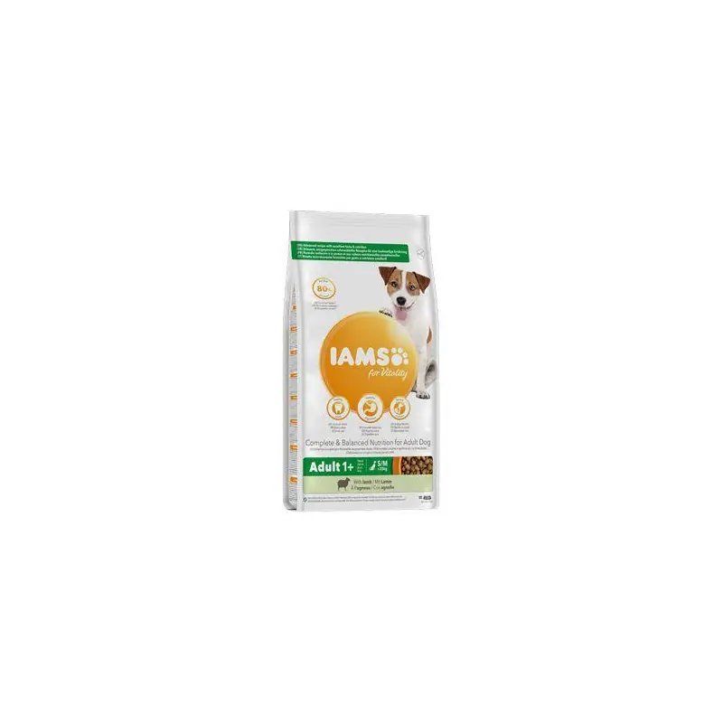 Akční Cena Iams Dog Adult Small & Medium Lamb 3kg