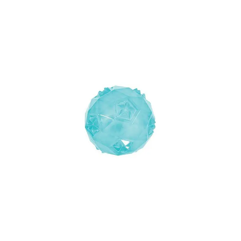 Hračka pes míček TPR POP BALL 7,5cm tyrkysová Zolux Akční Cena