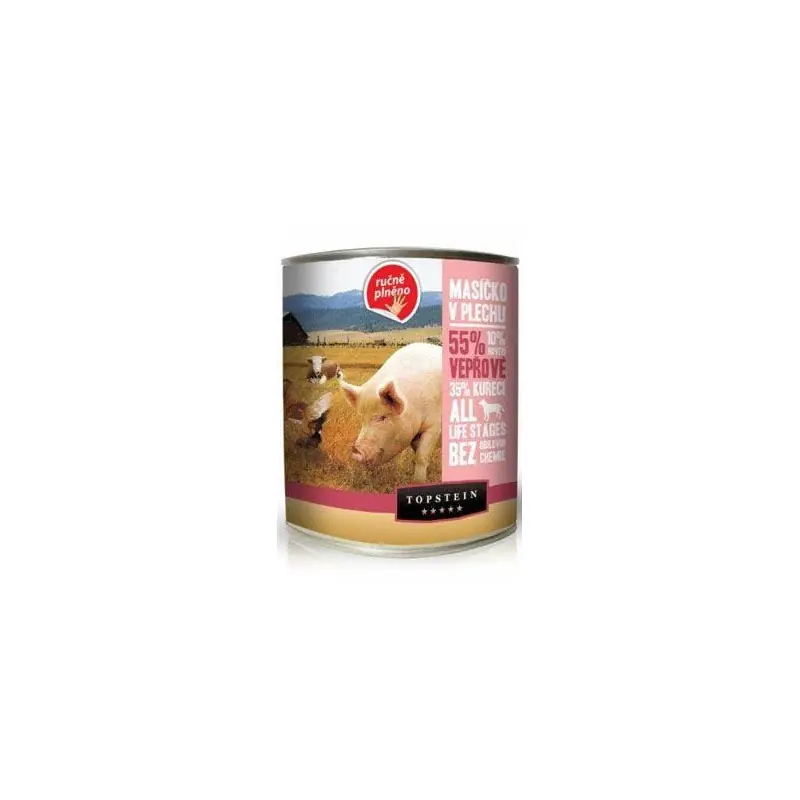 Topstein Masíčko v plechu - vepřové 800g Tovární Cena