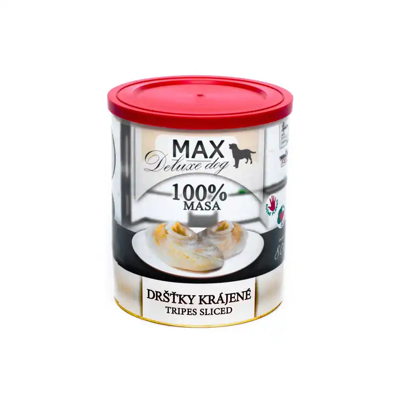 Sokol Falco Max Deluxe dog krájené dršťky 800g Akční Cena