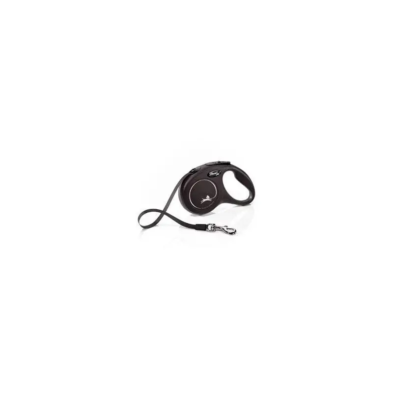 Vodítko FLEXI Classic NEW S pásek 5m/15kg černá Cenově Výhodný