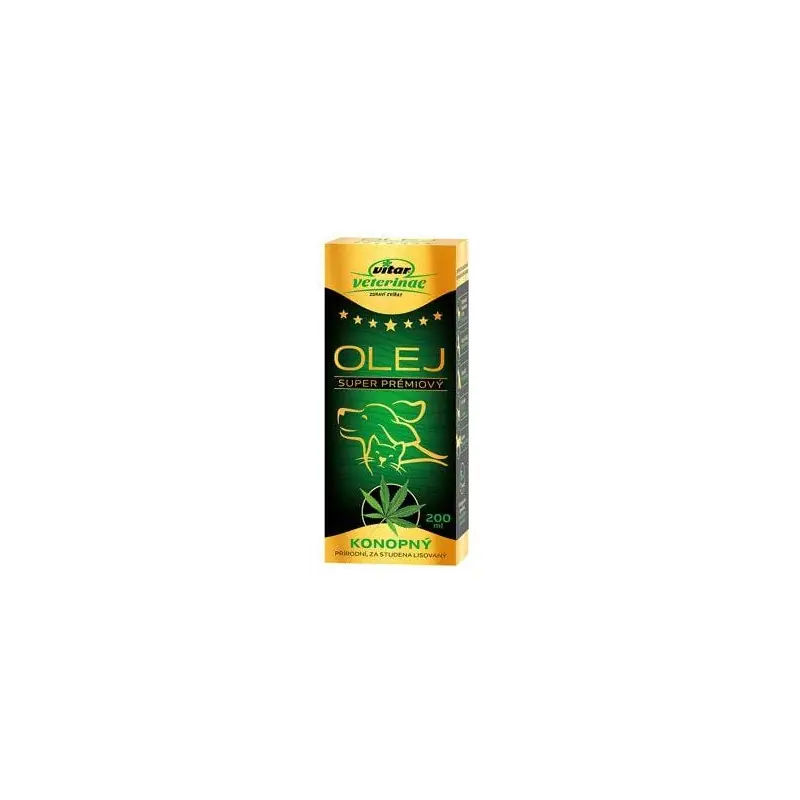 Ihned K Objednání VITAR Veterinae Konopný olej 200ml