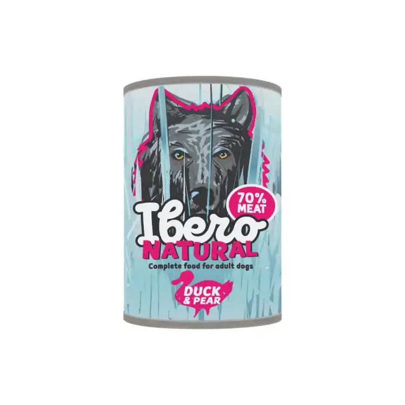 Ibero COLD PRESSED dog LG konz. DUCK & Pear 400g Levný