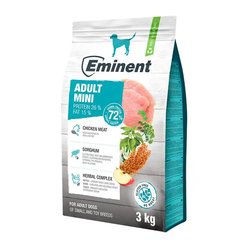 Eminent Dog Adult Mini 3kg Top Prodej