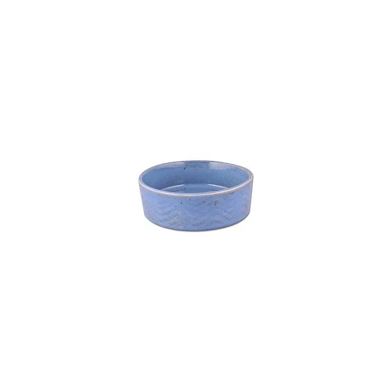Miska keramická Zig Zag 18cm modrá 1,2l Cenová Bomba
