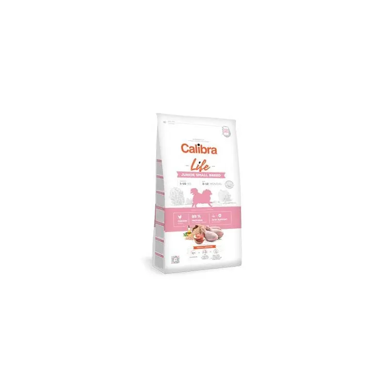 Vrácení Zdarma Calibra Dog Life Junior Small Breed Chicken 1,5kg