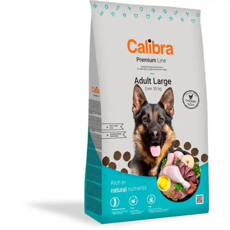 Calibra Dog Premium Line Adult Large 3 kg NEW Novinka