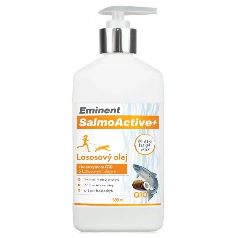 Must-Have Eminent Lososový olej SalmoActive+ psi a kočky 500ml