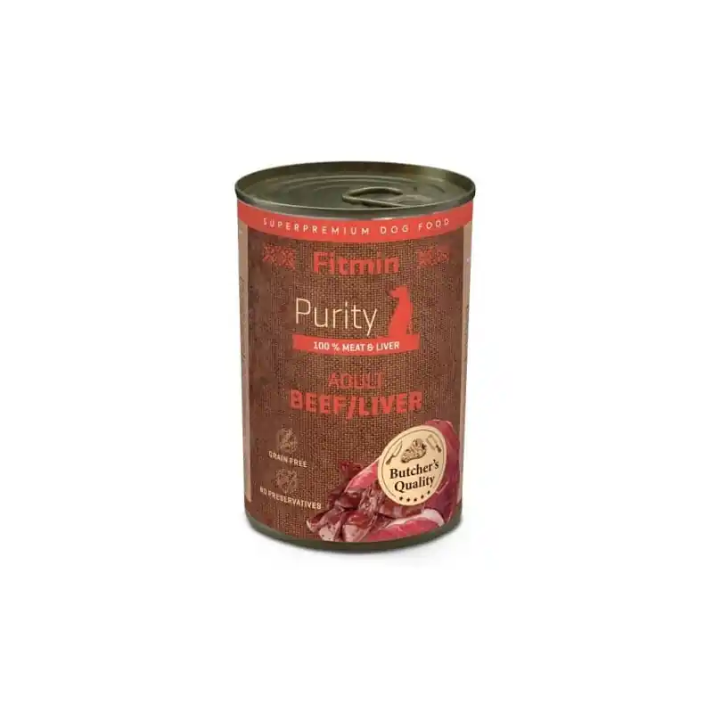 Fitmin konz. dog Purity Beef Liver 400g Kup Teď