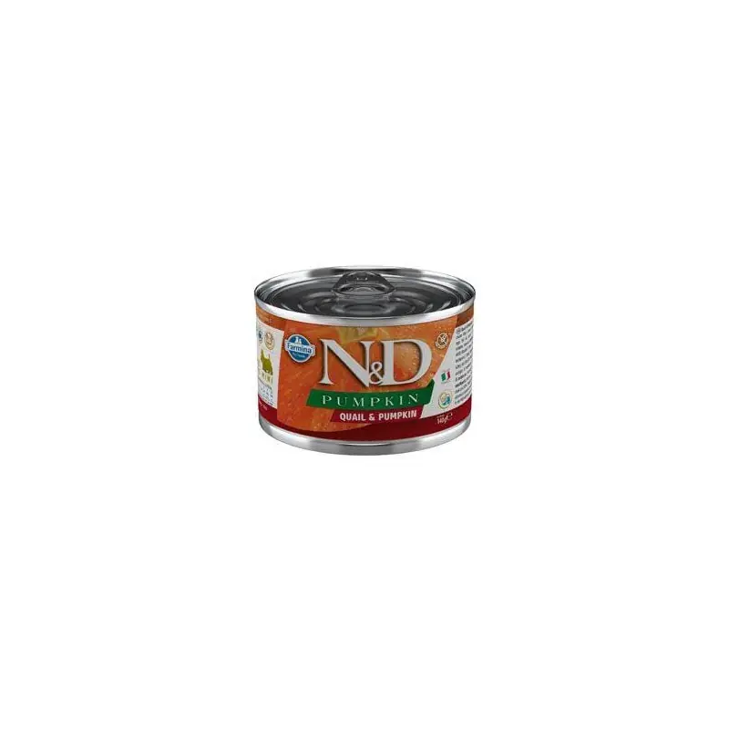 Horká Nabídka N&D DOG PUMPKIN Adult Quail & Pumpkin Mini 140g