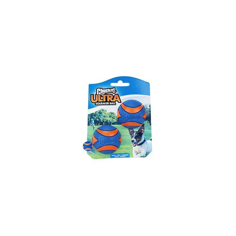 Výprodej Míček Ultra Squeaker Ball Small 5cm - 2ks na kartě