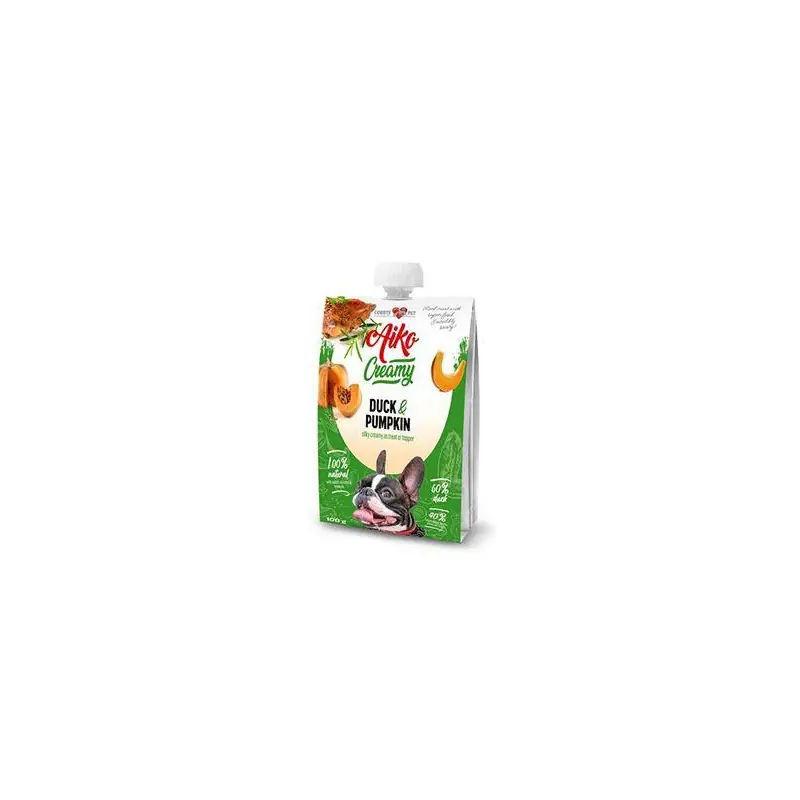 Pochoutka Aiko Creamy Duck&Pumpkin 100g Značkový