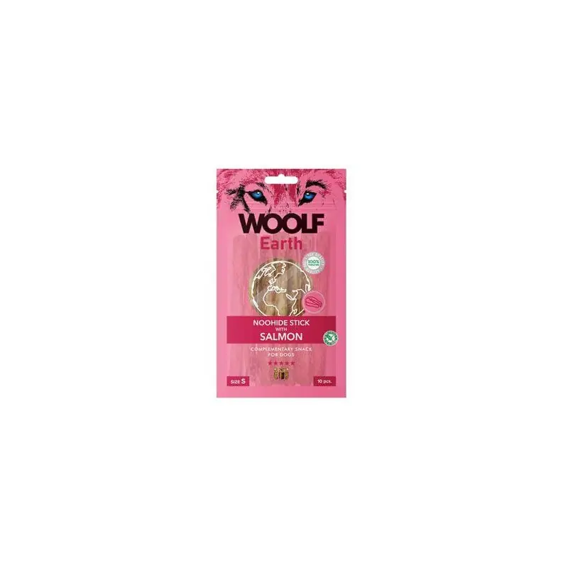 Woolf pochoutka Earth NOOHIDE S Salmon 90g Kup Teď
